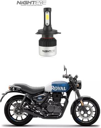 CapeShoppers HUNTER_350_H4 NIGHT EYE LED BULB Headlight Motorbike LED for Royal Enfield (12 V, 72 W)