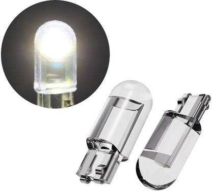 ALLEXTREME EXT101C Universal T10 LED Parking Light Super Bright Interior Pilot License Plate Dome Indicator Lamp Bulb for Car Bike and Motorcycle Parking Light Car LED (12 V, 1 W)