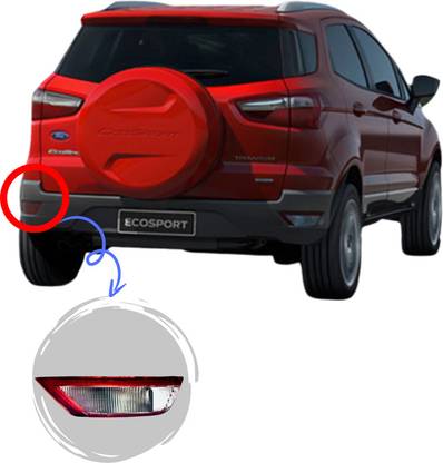Finessemotors Ecosport Left Side Bumper Light, Brake Light Turn Signal parking light Parking Light Car Halogen for Ford (12 V, 12 W)