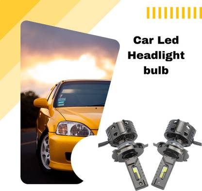 AUTO YU 260W Car Led Headlight Bulbs Super Ultra-Brightness 26000LM-6000K (1 Pair)(H11) Headlight Car LED for Indian (12 V, 260 W)