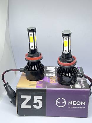 neom 4-Side H8/H11/H16 LED Bulb for Car 80W-12V 3500LM 6000K wide ultra bright light Fog Lamp Car LED (12 V, 80 W)
