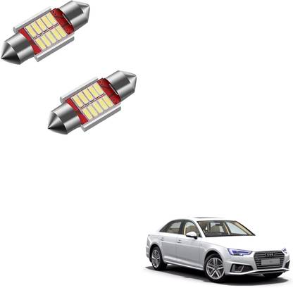 SEMAPHORE Universal Car Roof White 10 Led Light For Audi A4 Interior Light Car, Truck, Van LED for Audi (12 V, 5 W)