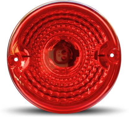 Autonationasia Universal Tata Marcopolo / E Rickshaw (Red) Round Tail Light (1 pc) in 24V Tail Light Truck Halogen for Tata (24 V, 100 W)