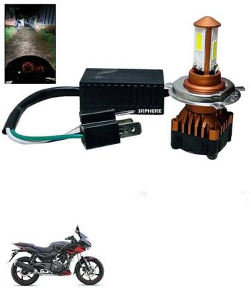 SRPHERE CYT LED Bike Headlight Bulb for Pulsar 220F Headlight Motorbike LED for Bajaj (12 V, 35 W)