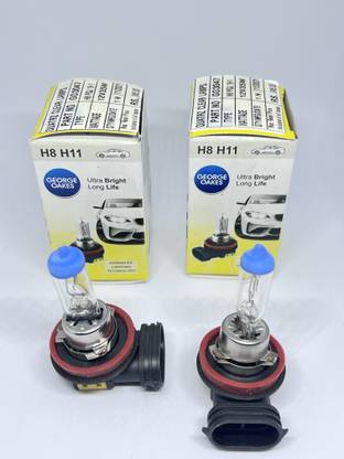 George Oakes H8 12v 35w Quartz glass xenon lamp high power Fog Lamp Car, Van, Truck Xenon (12 V, 35 W)