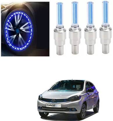 E-Shoppe 4 Pcs Car Tyre Light For Tiago EV Indicator Light Car LED for Tata (12 V, 24 W)