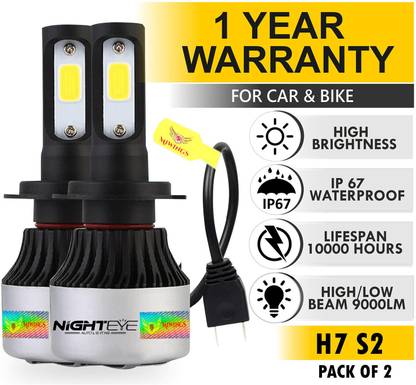 Miwings H7 Genuine 9000LM 6500K LED Headlight Headlight Car LED (12 V, 75 W)