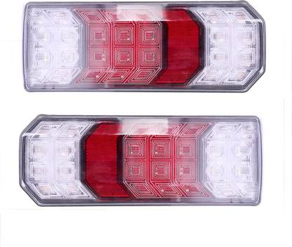 AP LED LAMP Super Bright LED Tail lights Set Suitable for TATA LPT 4825 & SIGNA Tail Light Truck LED (24 V, 80 W)