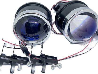 neom iph m 612 3 inch with high low shutter without bulb blue glass aluminum body Fog Lamp Car LED (12 V, 55 W)