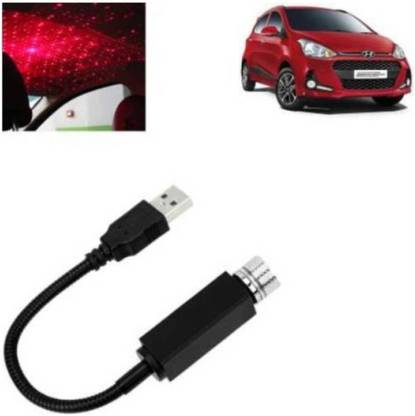 TOOLART -WU-CN125-Car Ambient Star Light,Car Atmosphere Lamp,360 degree Rotation(RED) Car Fancy Lights
