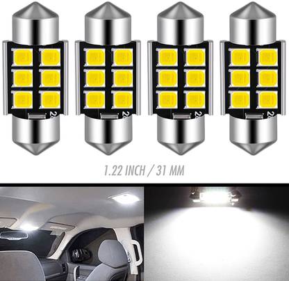 carempire 10 LED Bulb Canbus Error Free Festoon LED bulb for Interior Car Dome Map Interior Light Car LED (6 V, 5 W)