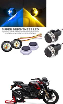 Accessorique Bike Indicator Light/Handle Light For Apache RTR 200 Indicator Light Motorbike LED for TVS (12 V, 24 W)