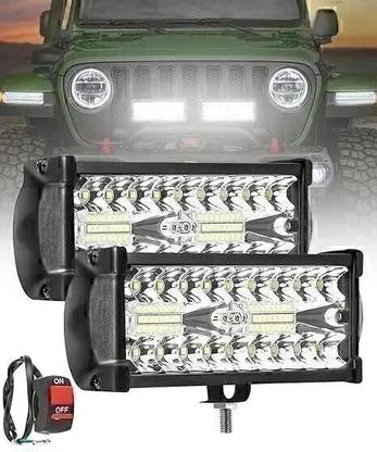 CARZEX NEW Waterproof All Car Bar Light 36 LED 7 inch Headlight Car LED (12 V, 55 W)