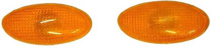 KYLO Set of 2 Front Indicator Light Cap/Cover for Cars | Compatible with Maruti Swift Indicator Light Car Incandescent for Maruti Suzuki (2 V, 2 W)
