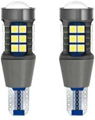 Cloudsale T15 LED Bulb Super Bright 27 SMD 10 Watt 6000K Canbus Error Free Bulbs Indicator Light Car, Motorbike LED (12 V, 15 W)