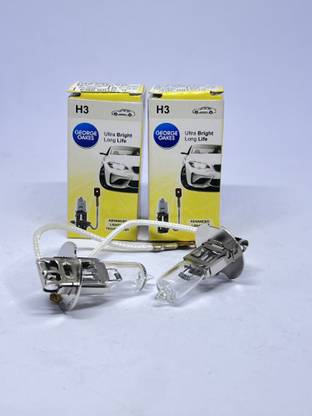 George Oakes h3 24v 70w universal fog light quartz glass high power Fog Lamp Car Halogen (24 V, 70 W)
