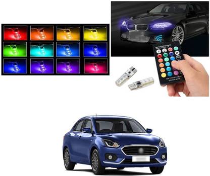 PRTEK T10 LED Parking Bulb Flashing Light,SMD Bulbs IR Remote Control 16 color X131 Car Fancy Lights