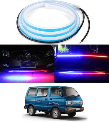 RKPSP 120cm LED Strip Flexible Police Light Car Hood/Trunk/DashboardFor Omni Dash Light Car, Van LED for Maruti Suzuki (12 V, 12 W)