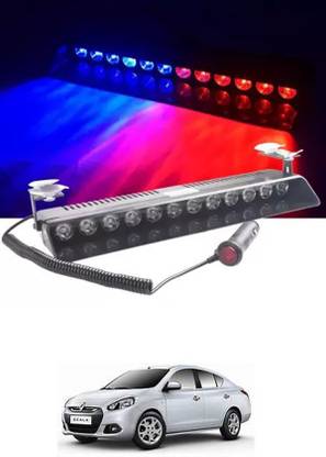 APICAL Car Police Hazard Warning Light For Scala Dash Light Car LED for Renault (12 V, 72 W)