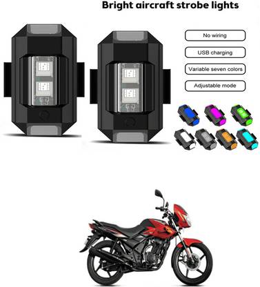 LOVMOTO Strobe Drone Light Aircraft Flying Anti-Collision 73 Interior Light Motorbike LED for Yamaha (12 V, 12 W)