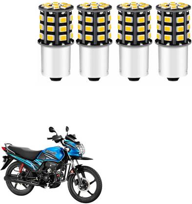 Vagary 36 SMD Amber Color 360° Cross Pin LED Indicator Bulbs for kawasaki z800 Back Up Lamp Motorbike LED for Hero (12 V, 15 W)