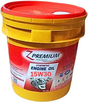 Z Premium Engine Oil 15W30 10 LITER 15W30 Engine Oil High Performance Engine Oil