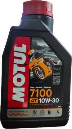 MOTUL 7100 4T 10W-30 1 LTR Full-Synthetic Engine Oil Chain Oil