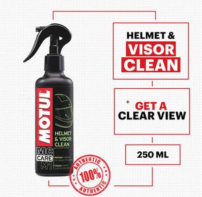 MOTUL M1 Helmet and Visor Cleaner Helmet Visor Clean Synthetic Blend Engine Oil