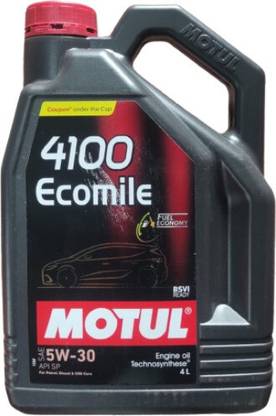 MOTUL 4100 Ecomile 5w30 Full Synthentic High Performance Engine Oil