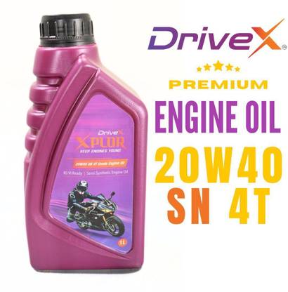 xplor 20W40 SN 4T ENGINE OIL 20W40 SN 4T ENGINE OIL Technosynthese (Semi Synthetic)