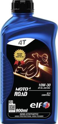 Elf Road 10W-30 Synthetic Blend Engine Oil