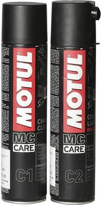 MOTUL LBCH014 Combo of C2 Chain Lube and C1 Chain Clean Chain Oil