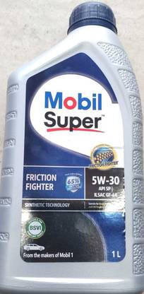 MOBIL Friction Fighter 5W-30 Semi Synthetic 1L Mobil Super Friction Fighter 5W-30 Semi Synthetic Synthetic Blend Engine Oil