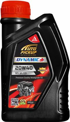 AUTO PICKUP New_Premium Quality Pack Of 500ml 20W40 API SF/CD Dynamic-Plus Multi-Grade Engine Oil