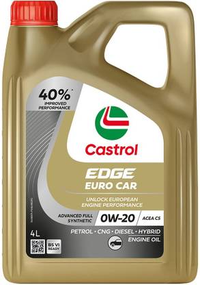 Castrol EDGE Euro Car 0W-20 High Performance Engine Oil