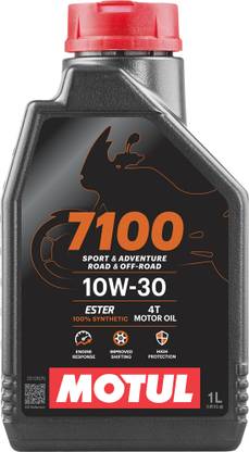 MOTUL 7100 4T 10W-30Ester core 100% Synthetic Ester Full-Synthetic Engine Oil