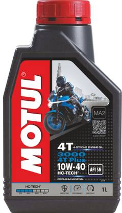 MOTUL 3000 4T Plus 10w-40HC-TECH Mineral Engine Oil