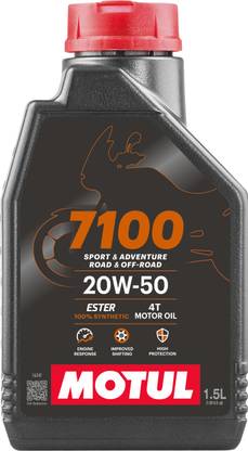 MOTUL 7100 4T 20W-50Ester core 100% Ester Full-Synthetic Engine Oil