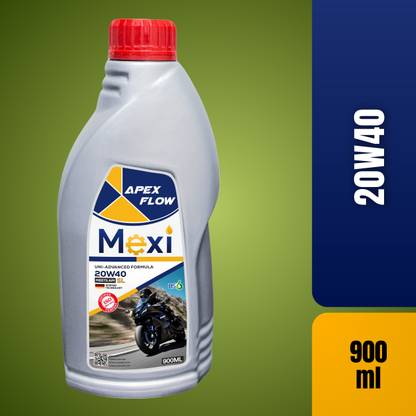 Mexi Apex Flow 900ML (Pack of 1) (M08) 20W40 SL Multi-Grade Engine Oil