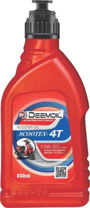 DEEMOIL Scootex 4T 10W- 30 API SL JASO MB Full-Synthetic Engine Oil