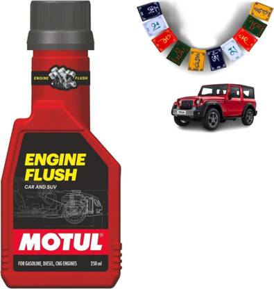 MOTUL MTCD-007 Engine Flush for Car & SUV With Car Screen Wash Engine Flush 250ml Oil Flush and Treatment