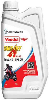 Veedol Take-Off 4T 20W40 High-Mileage Engine Oil