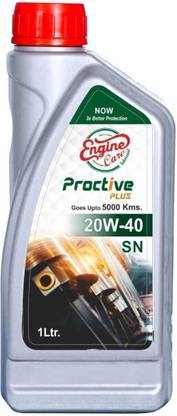 ENGINECARE LUBRICANTPACK_1_L 20W40 4T Engine Oil for Motorcycles & Scooters Full-Synthetic Engine Oil