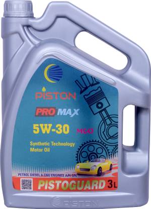 piston 5W-30 API SN For Petrol,Diesel & Cng Cars Synthetic Blend Engine Oil
