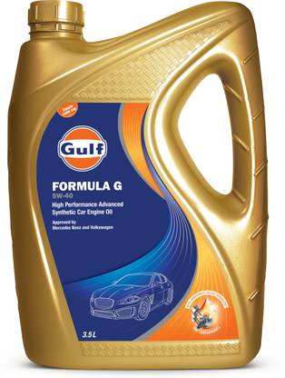 Gulf FORMULA G 5W40 4 Wheeler Passenger Car Full-Synthetic Engine Oil