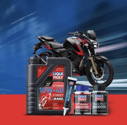 CR Decals Designs TVS Apache RTR 200 Liqui Moly Engine Oil Performance Pack TVS Apache RTR 200 Liqui Moly Engine Oil Performance Pack Full-Synthetic Engine Oil