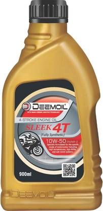 DEEMOIL SLEEK 4T 10W-50 SN/MA-2 Full-Synthetic Engine Oil