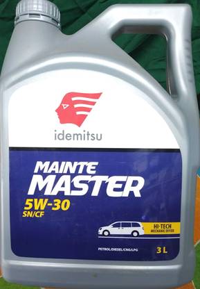 IDEMITSU MAINTE MASTER 5W-30 Semi Synthetic Idemitsu Mainte Master 5W-30 Semi Synthetic Synthetic Blend Engine Oil