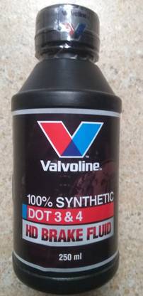 VALVOLINE 100% Synthetic ( Dot 3 &4) Valvoline 100% Synthetic Break Fluid Brake Oil