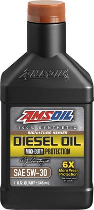 AMSOIL SIGNATURE SERIES DIESEL OIL, [5W30] 100% SYNTHETIC High Performance Engine Oil